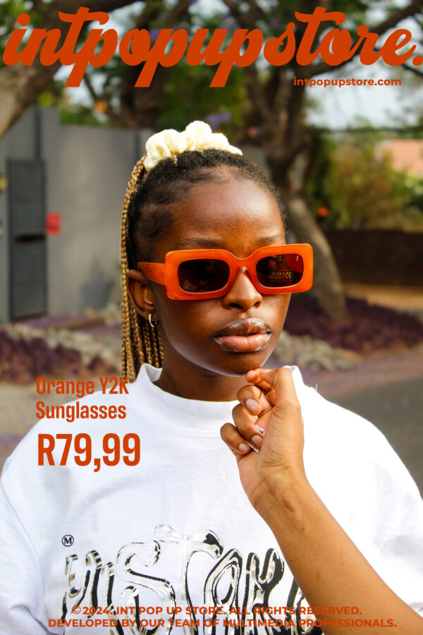 Orange Y2k Sunglasses